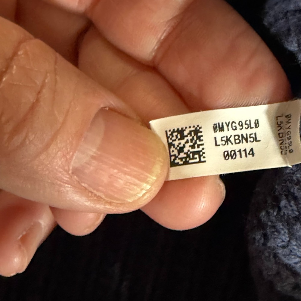 Aerie Sweater Womens  Blue V-neck  Knit Pullover Cozy Winter Lounge fit xs‎ to S - Picture 4 of 7